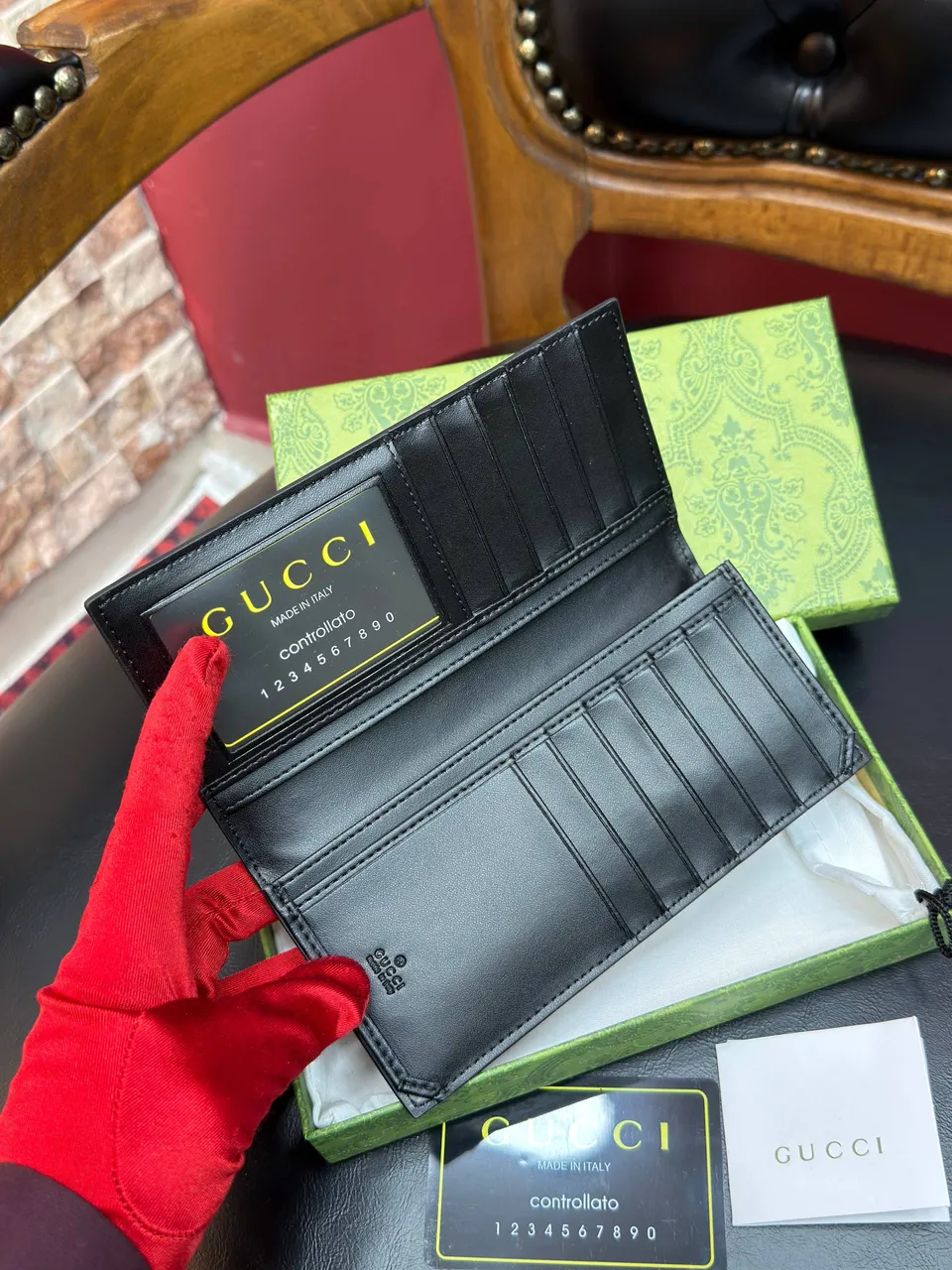 Gucci kartlık cüzdan 5