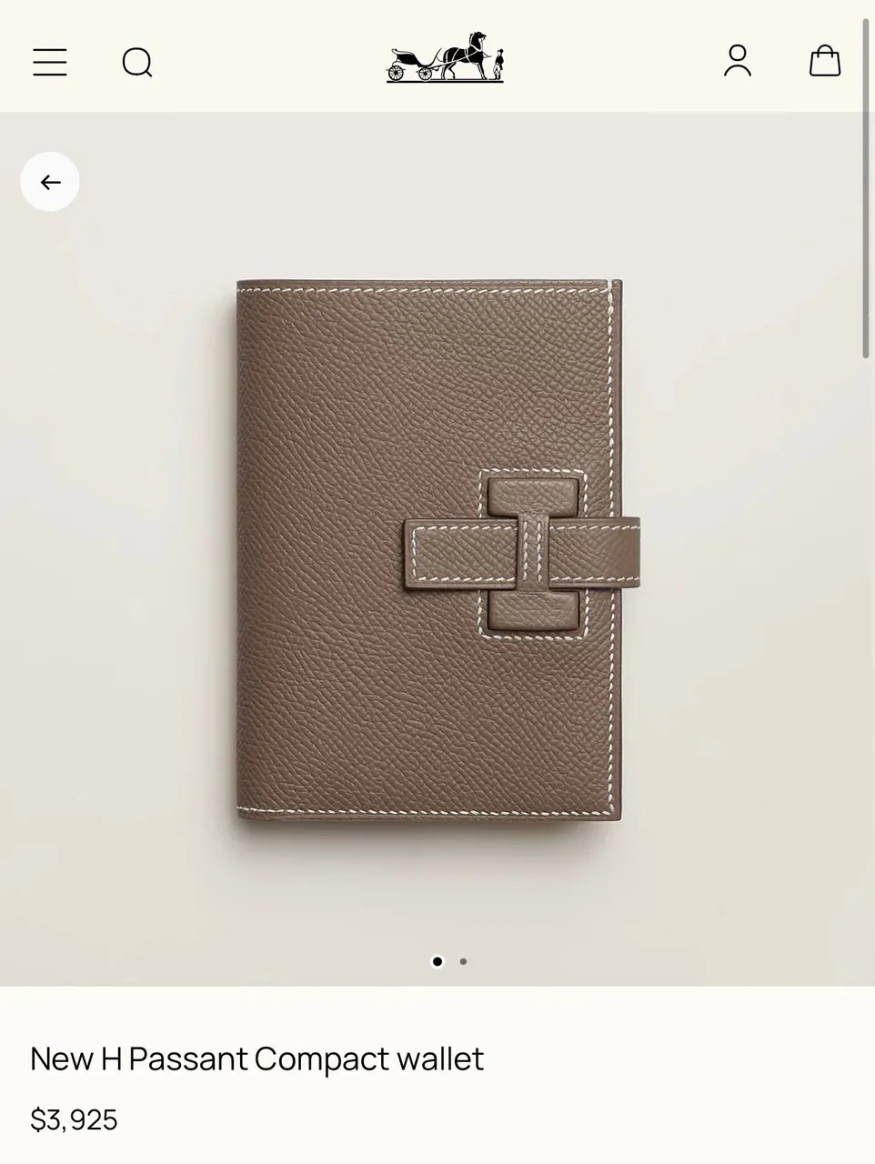 Hermes cüzdan 3