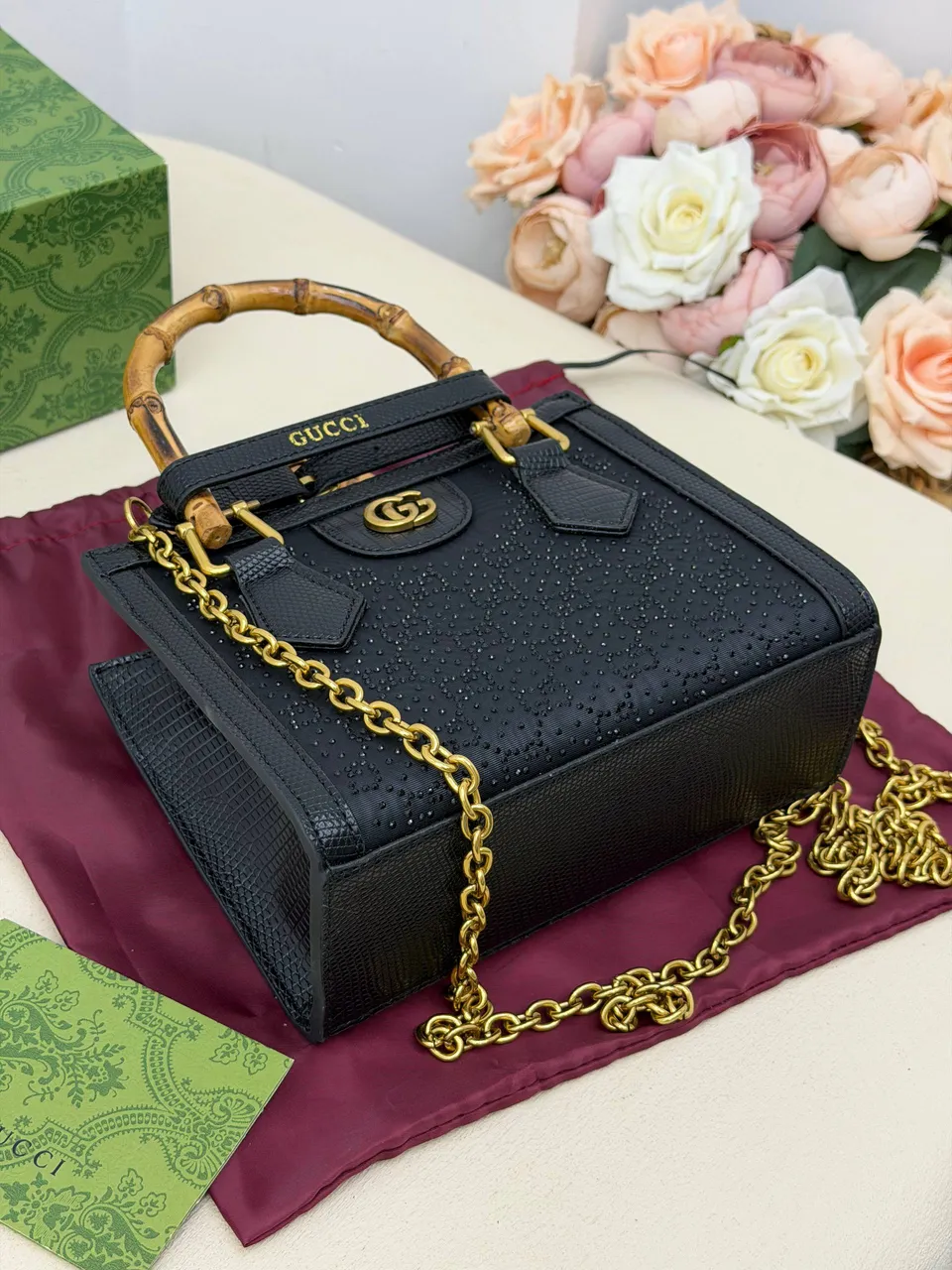 Diana küçük tote çanta 8