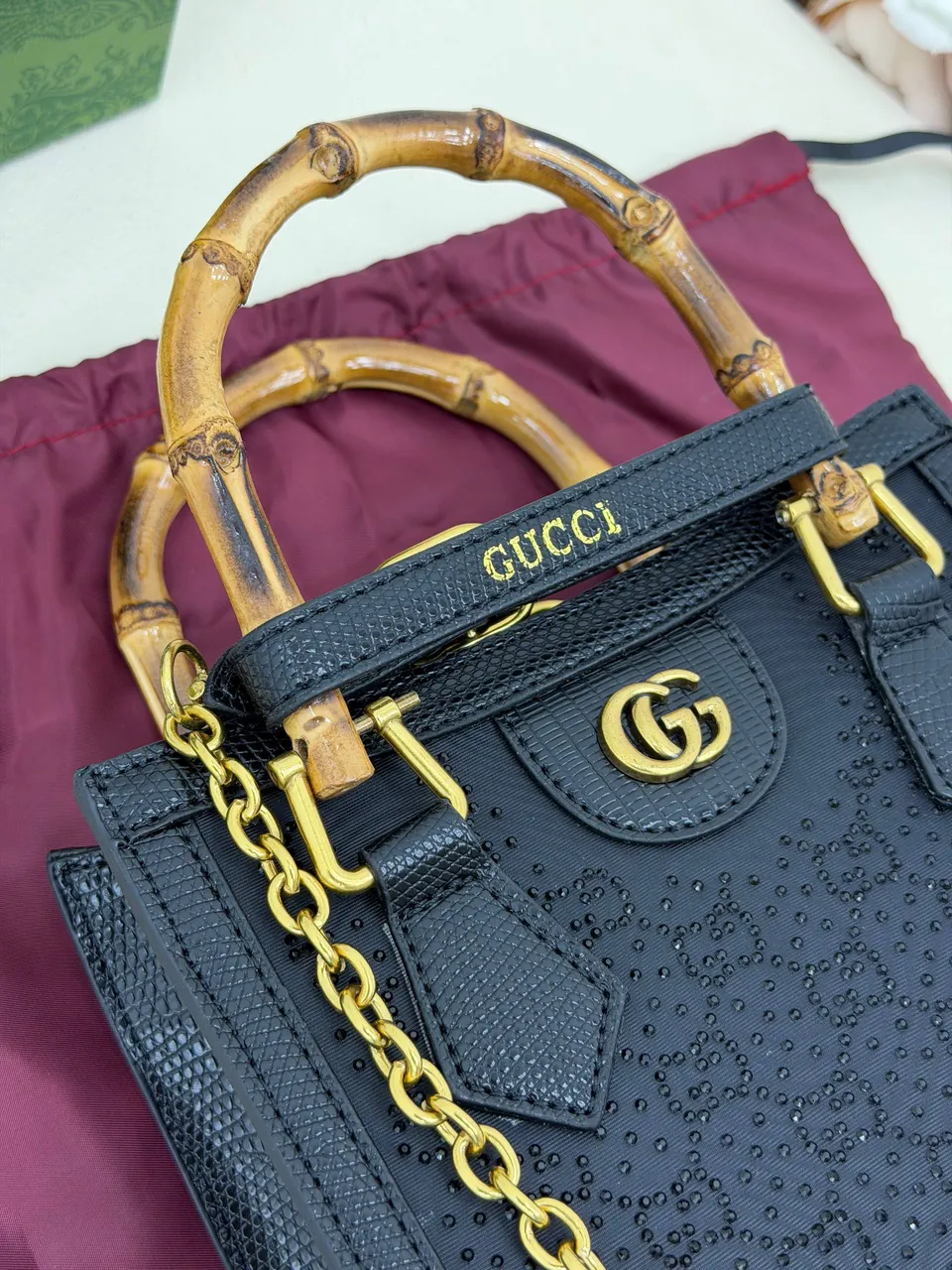 Diana küçük tote çanta 9