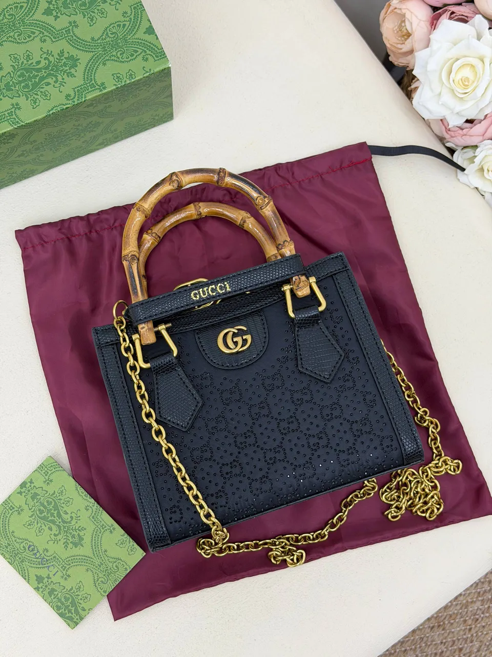 Diana küçük tote çanta 10