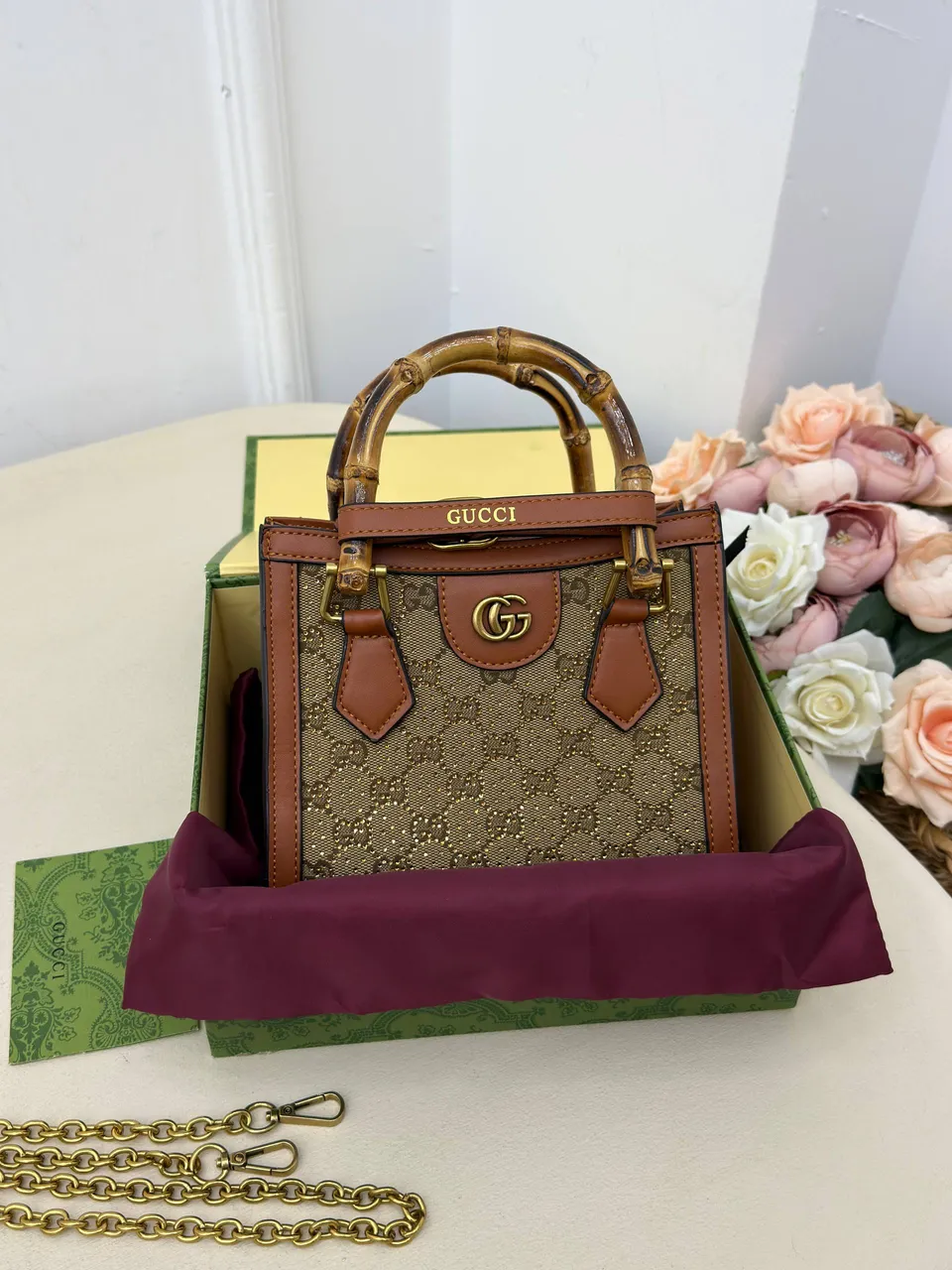 Diana küçük tote çanta 3