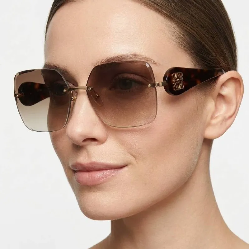 Rimless güneş gözlüğü 6