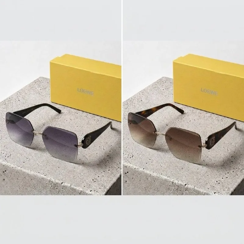 Rimless güneş gözlüğü 7