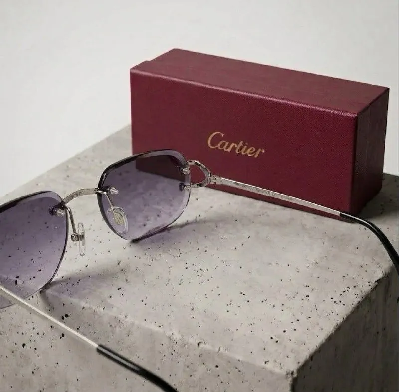 Rimless güneş gözlüğü 4